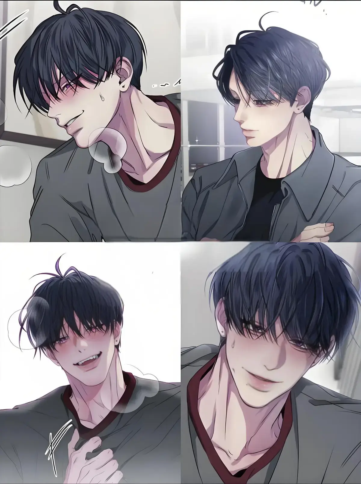 《负面恋情》未删减版漫画免费阅读-负面恋情完结篇番外篇全集下拉-快看漫画在线观看-一个送错的包裹让高中暗恋对象闯进你生活