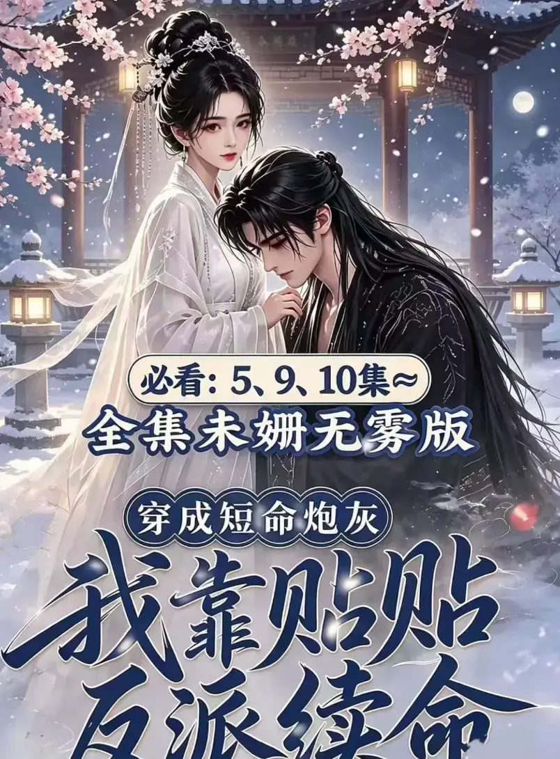 AI漫剧《穿成短命炮灰我靠贴贴反派续命》高清全集在线免费看-穿书超甜爽剧无删减完整版-穿成短命炮灰我靠贴贴反派续命无广告网盘播放