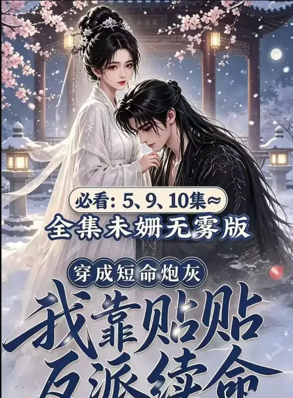 《穿成短命炮灰我靠贴贴反派续命》未删减完整版高清在线观看-古风穿书续命系统炮灰女配题材-4K蓝光典藏版夸克网盘免费看-穿成短命炮灰全集资源